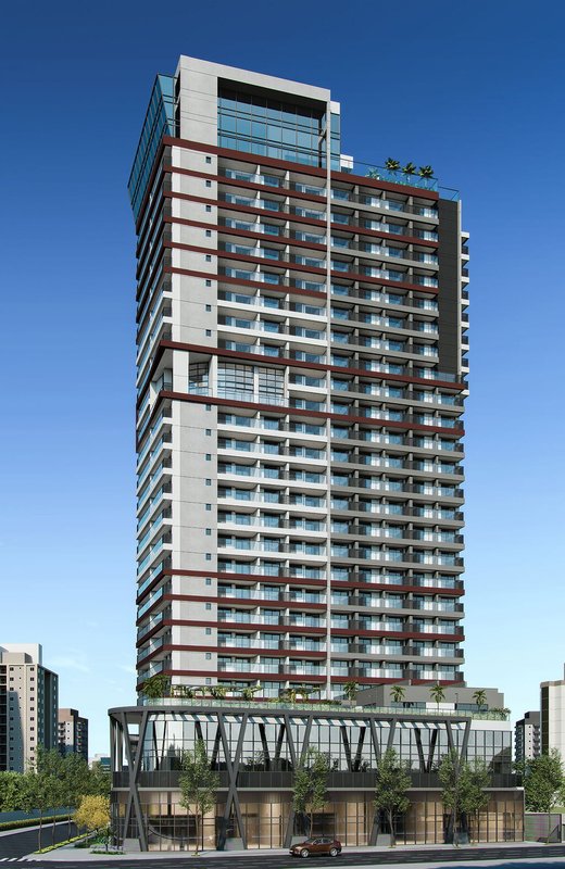 Apartamento Level Brooklin - Residencial 32m Morumbi São Paulo - 
