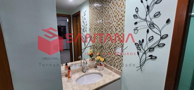 Apartamento mobiliado 1/4 em Lauro de Freitas (INDISPONÍVEL) Rua São Paulo Lauro de Freitas - 