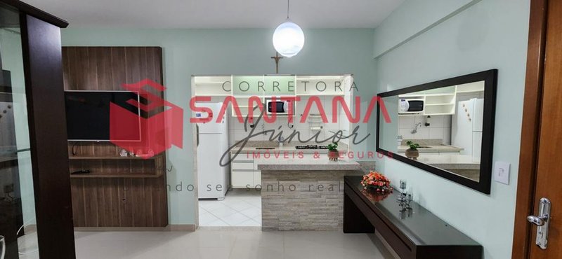 Apartamento mobiliado 1/4 em Lauro de Freitas (INDISPONÍVEL) Rua São Paulo Lauro de Freitas - 