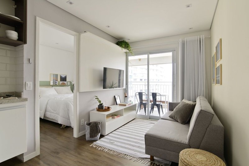 Apartamento de 35m², 1 quarto em Pinheiros Rua Eugênio de Medeiros São Paulo - 