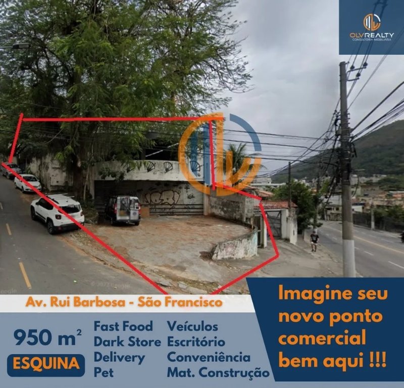 Casa de esquina na Av. Rui Barbosa - Excelente para ponto comercial  Niterói - 