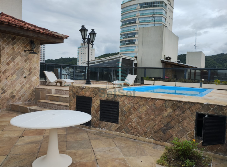 Cobertura para Locação Temporada - Enseada - Guarujá/SP - Guarujá - 