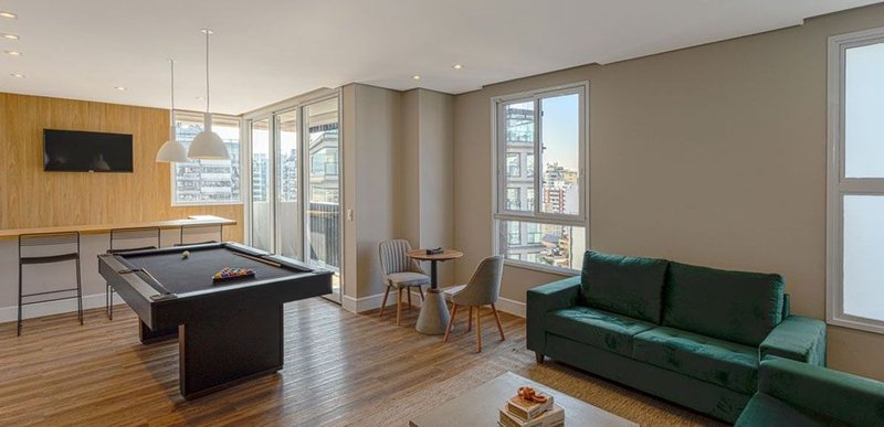 Apartamento de 42m², 1 quarto em Vila Madalena Rua José Augusto Penteado São Paulo - 