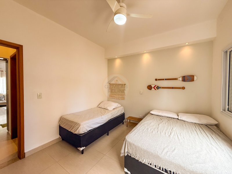 Apartamento de 1 dormitorio na Praia de Juquehy - VENDA E LOCA&Ccedil;&Atilde;O ANUAL  São Sebastião - 