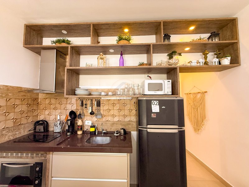 Apartamento de 1 dormitorio na Praia de Juquehy - VENDA E LOCA&Ccedil;&Atilde;O ANUAL  São Sebastião - 