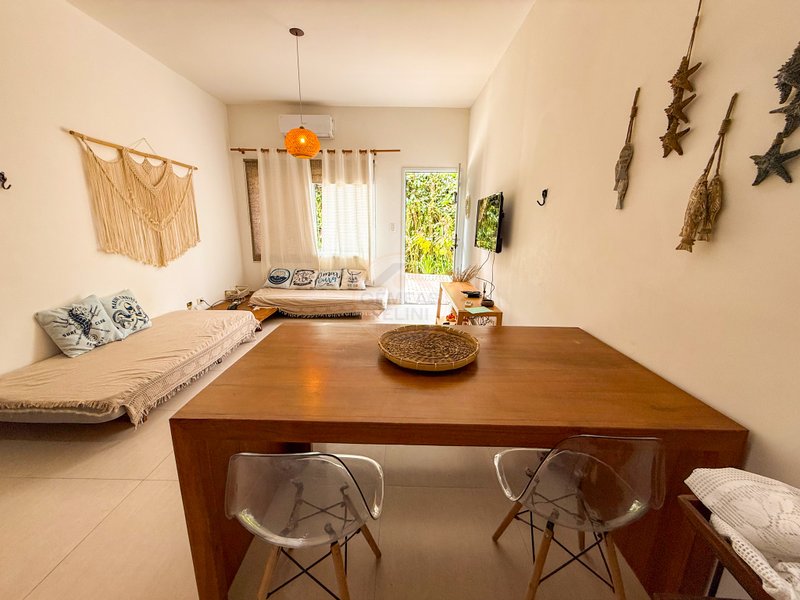 Apartamento de 1 dormitorio na Praia de Juquehy - VENDA E LOCA&Ccedil;&Atilde;O ANUAL  São Sebastião - 