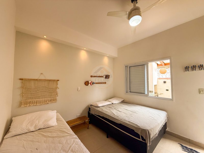 Apartamento de 1 dormitorio na Praia de Juquehy - VENDA E LOCA&Ccedil;&Atilde;O ANUAL  São Sebastião - 