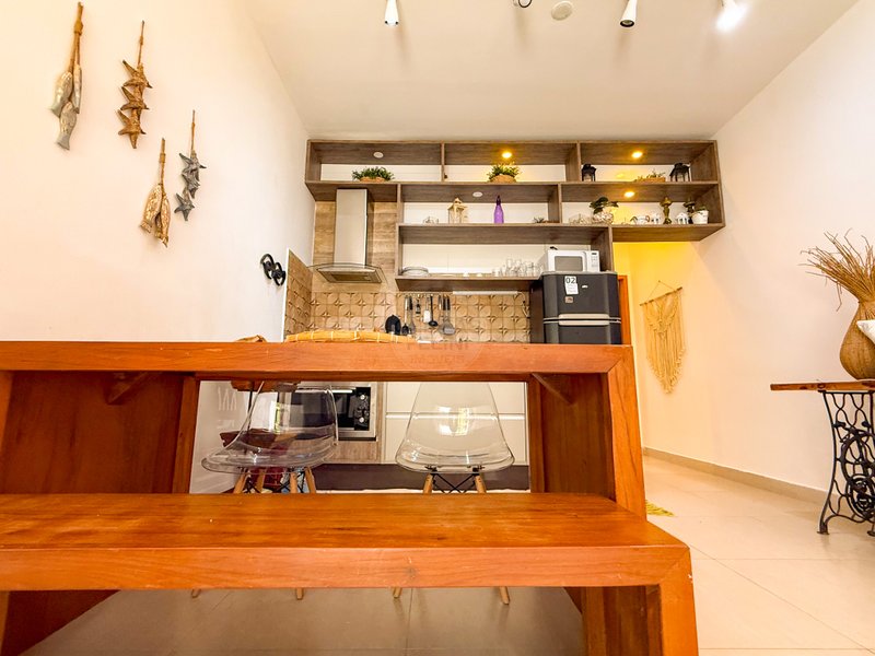 Apartamento de 1 dormitorio na Praia de Juquehy - VENDA E LOCA&Ccedil;&Atilde;O ANUAL  São Sebastião - 