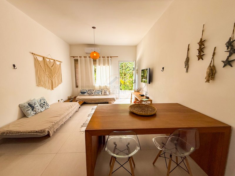 Apartamento de 1 dormitorio na Praia de Juquehy - VENDA E LOCA&Ccedil;&Atilde;O ANUAL  São Sebastião - 