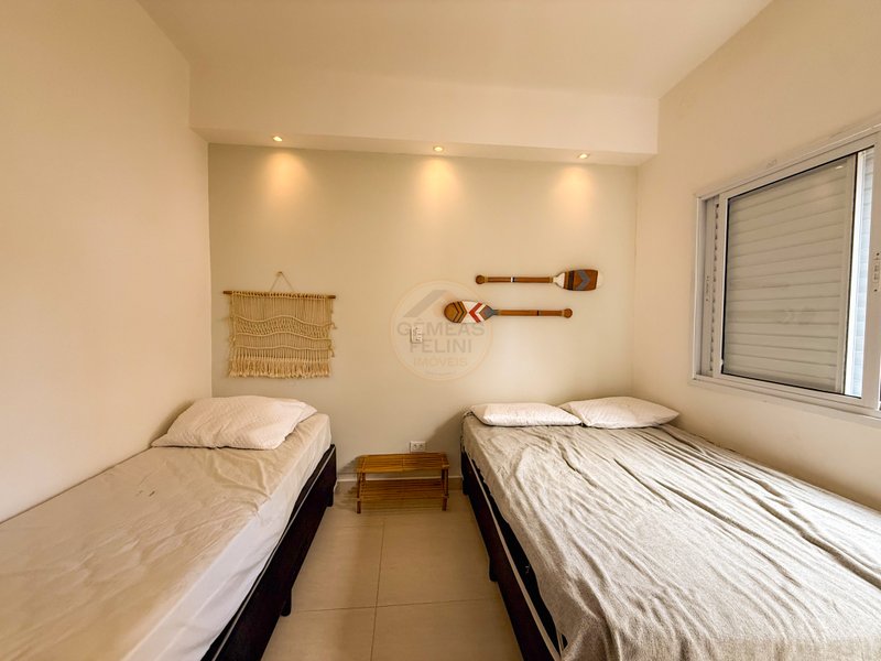 Apartamento de 1 dormitorio na Praia de Juquehy - VENDA E LOCA&Ccedil;&Atilde;O ANUAL  São Sebastião - 