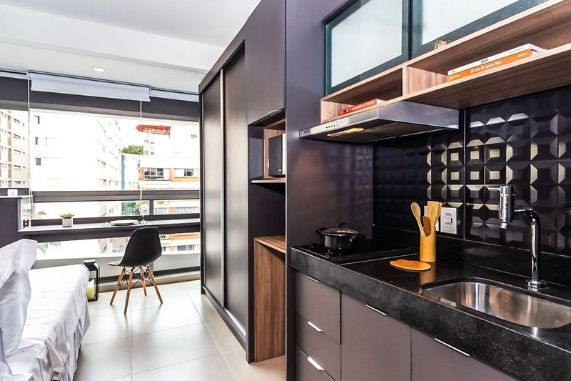 Studio de 19m², 1 quarto em Pinheiros Rua Oscar Freire São Paulo - 