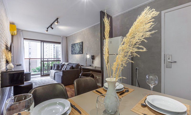 Apartamento de 45m², 1 quarto em Jardins Rua Haddock Lobo São Paulo - 
