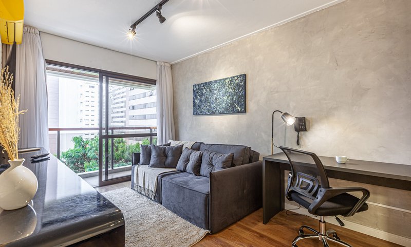 Apartamento de 45m², 1 quarto em Jardins Rua Haddock Lobo São Paulo - 