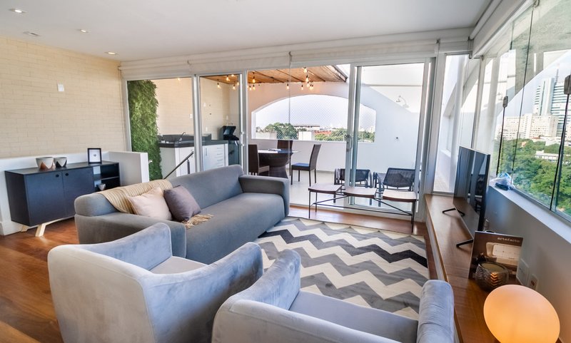 Cobertura de 147m², 3 quartos em Pinheiros Rua Oscar Freire São Paulo - 