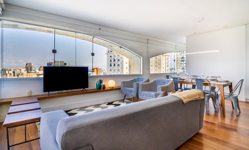 Cobertura de 147m², 3 quartos em Pinheiros Rua Oscar Freire São Paulo - 