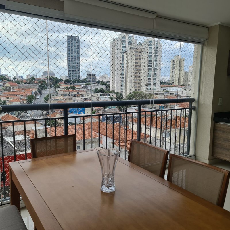 Mooca / Vila Bertioga - varanda gourmet, 2 dormitórios, 1 vaga Rua Florianópolis São Paulo - 