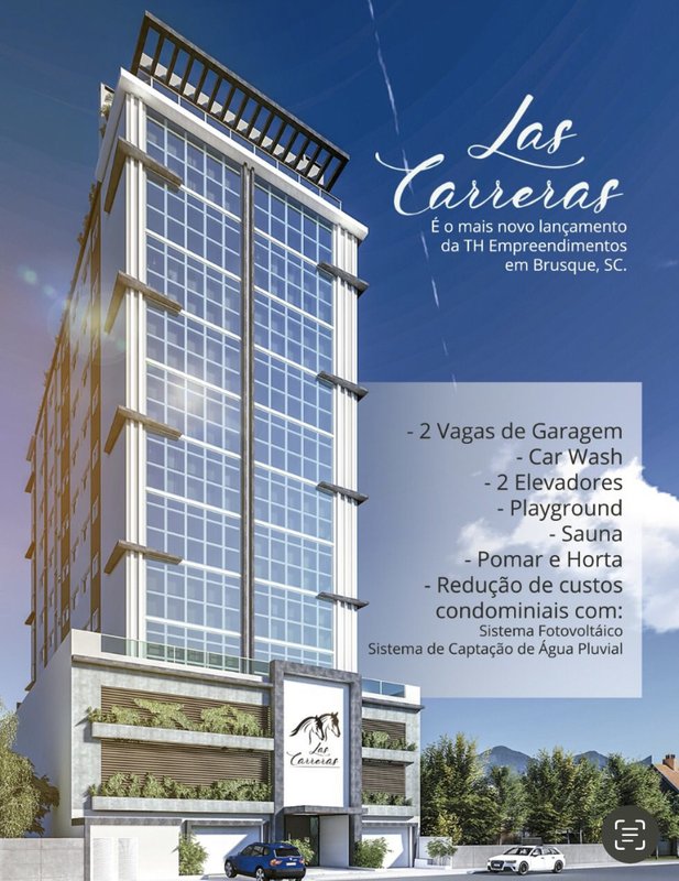 APARTAMENTO COM 2 SUÍTES NO CENTRO - Brusque - 