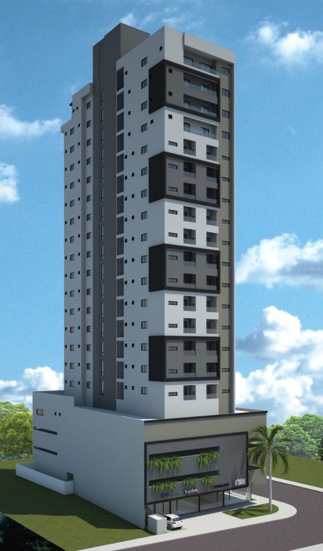 APARTAMENTO COM 1 SUÍTE MAIS 1 DORMITÓRIO NO CENTRO - Brusque - 