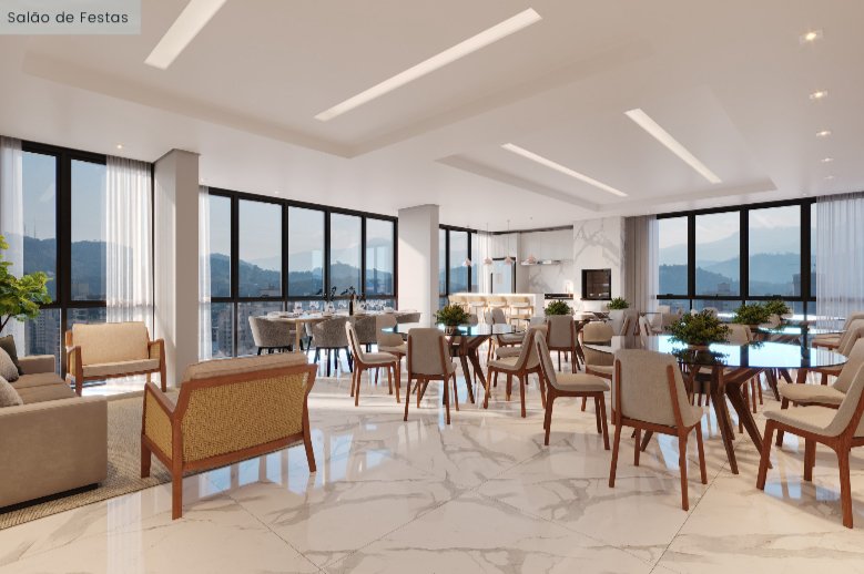 APARTAMENTO COM 2 SUÍTES NO CENTRO - Brusque - 