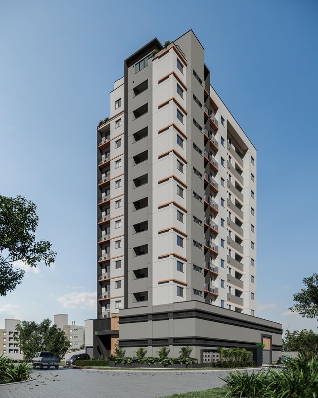 APARTAMENTO COM 1 SUÍTE MAIS 1 DORMITÓRIO NA SANTA TEREZINHA - Brusque - 
