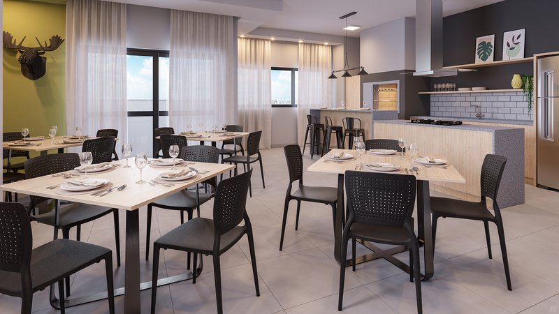 APARTAMENTO COM 1 SUÍTE MAIS 1 DORMITÓRIO NA SANTA TEREZINHA - Brusque - 