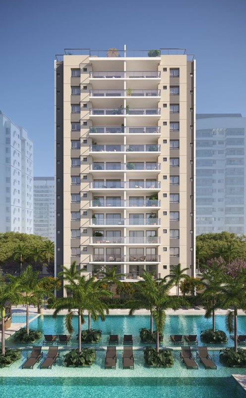 Apartamento Rio 2 Grand Quartier - Fase 1 3 suítes 89m² Franz Weissman Rio de Janeiro - 