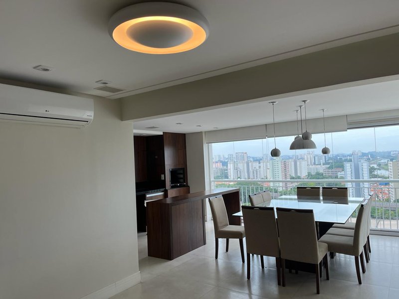 Apartamento de Luxo no Condomínio Nova América com 160m² Avenida Mário Lopes Leão São Paulo - 