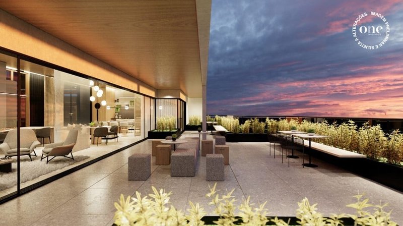 Garden Modern Vila Clementino - Residencial 123.15m² 3D Onze de Junho São Paulo - Espaco gourmet externo