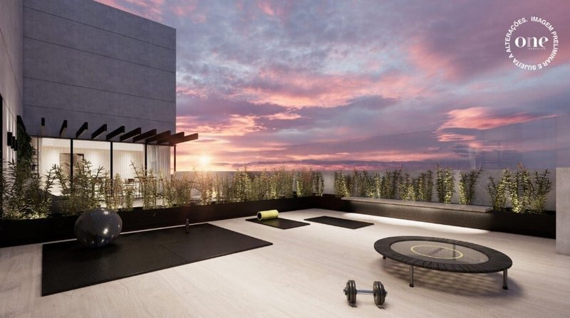 Garden Modern Vila Clementino - Residencial 123.15m² 3D Onze de Junho São Paulo - Fitness externo