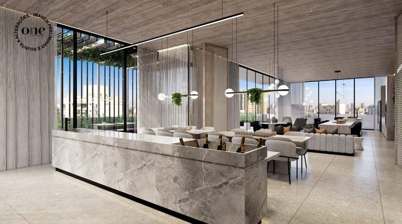Garden Modern Vila Clementino - Residencial 123.15m² 3D Onze de Junho São Paulo - Espaco gourmet