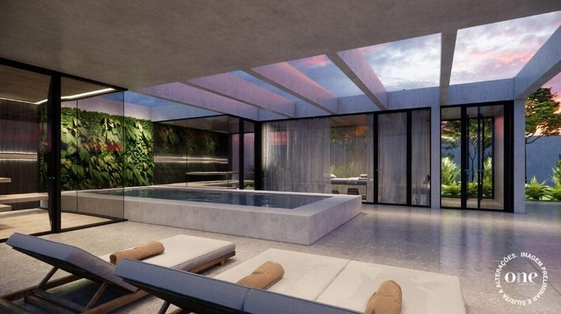 Garden Modern Vila Clementino - Residencial 123.15m² 3D Onze de Junho São Paulo - Spa