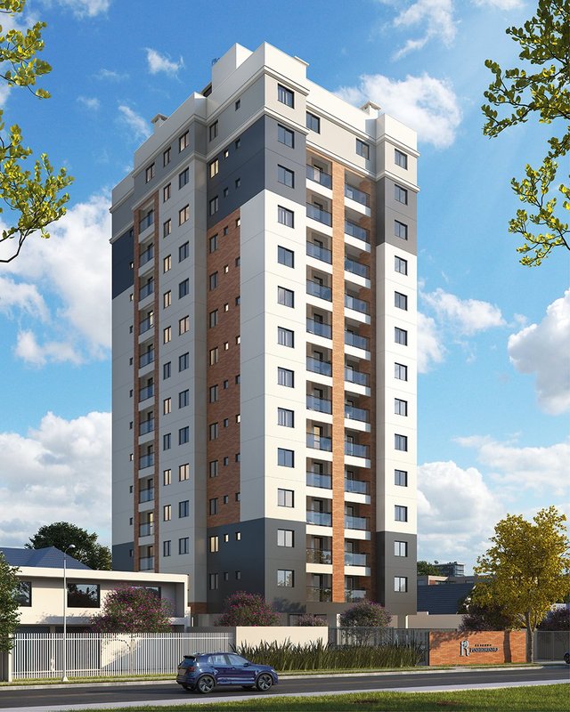 Apartamento Reserva Pinheirinho 1 suíte 53m² Valentin Nichele Curitiba - 