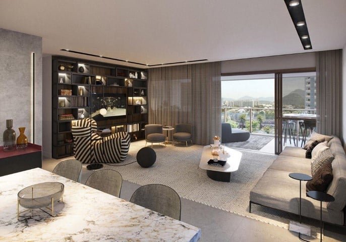 Apartamento Latitud Condominium Design - Fase 2 1 suíte 120m² Rosauro Estelita Rio de Janeiro - 