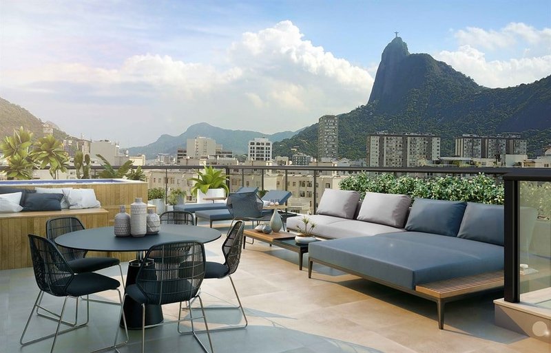 Apartamento ON 1 suíte 89m² Voluntários da Pátria Rio de Janeiro - 