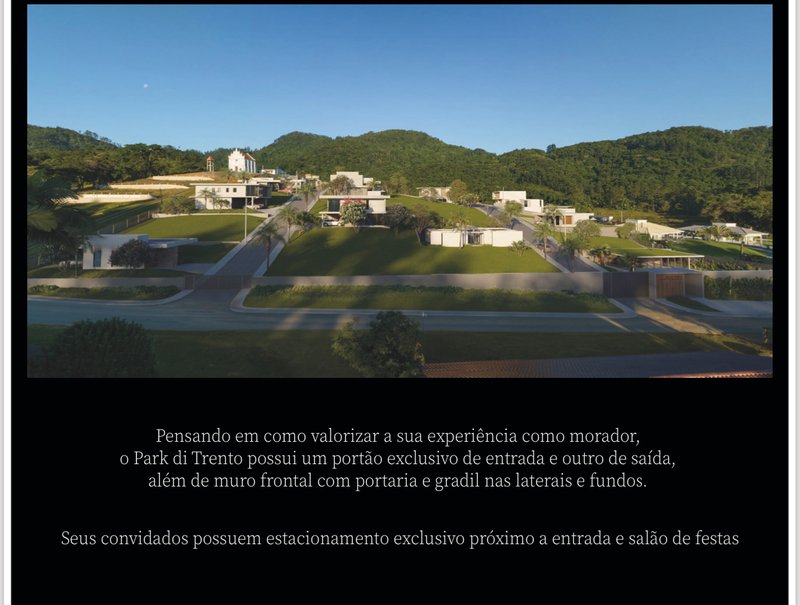 Condomínio Fechado Park Di Trento em Rio dos Cedros!  Timbó - 
