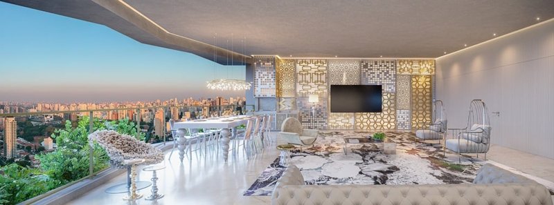 Apartamento de Luxo da Cyrela 3 suítes 162m² em Perdizes Turiassu São Paulo - 