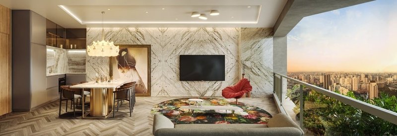 Apartamento de Luxo da Cyrela 3 suítes 162m² em Perdizes Turiassu São Paulo - 