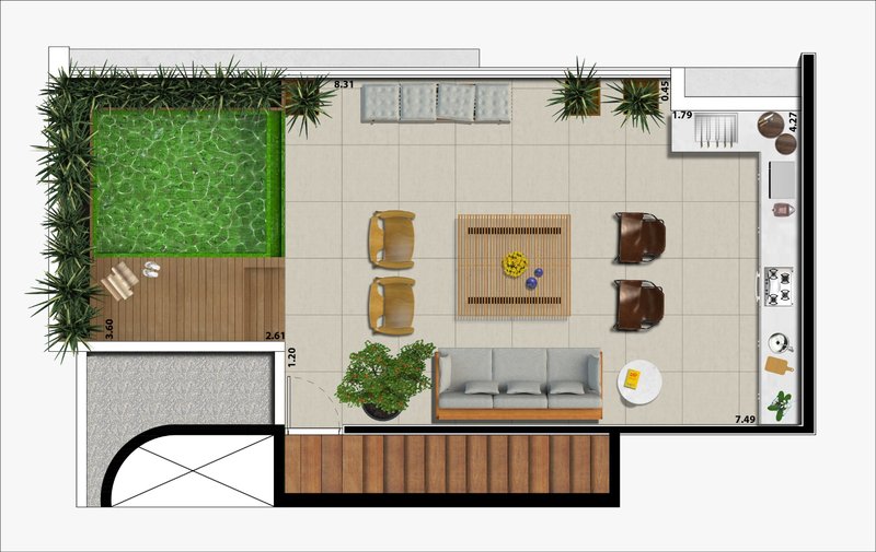 Cobertura Duplex no Jardim Prudência. 2 Quartos, 1 Suite. 2 Vagas de Garagem  São Paulo - 