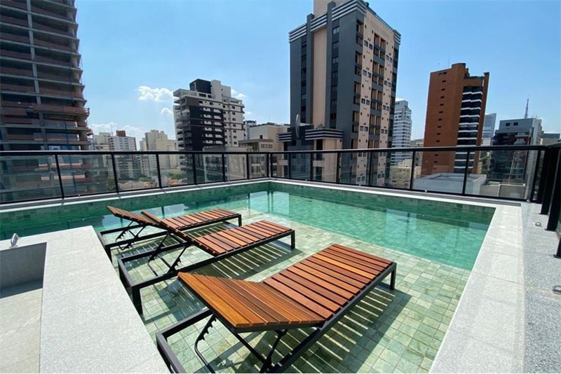 Apartamento em Pinheiros com 25m² RUA ALVES GUIMARÃES São Paulo - 