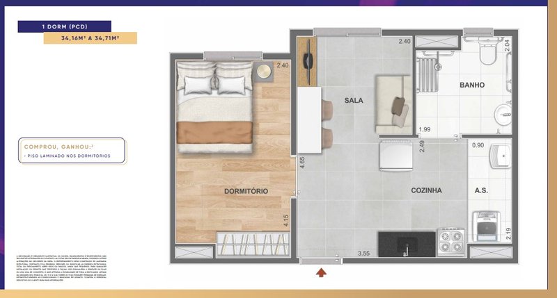 Mérito Sto Amaro ( Entrada R$800,00) Avenida João Dias São Paulo - 