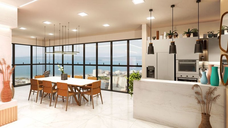 Apartamento Sunset Marine - Residencial 3 suítes 120m² David Cota Porto Belo - 