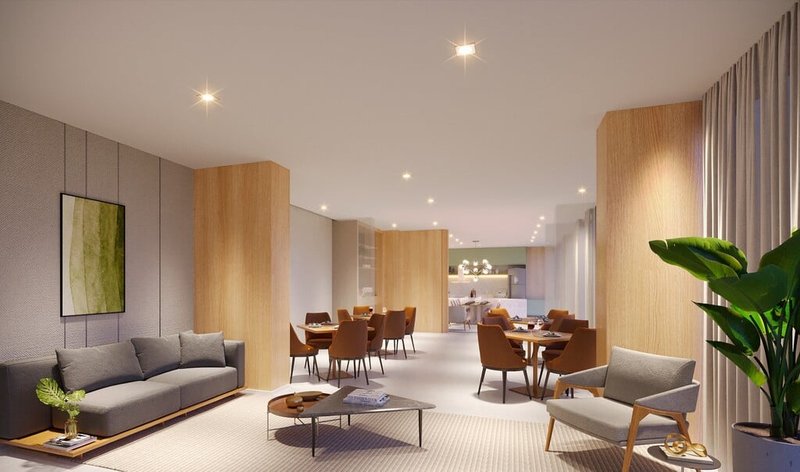 Apartamento Origem Guilhermina - Residencial 40.98m² 2D Águaquente São Paulo - 