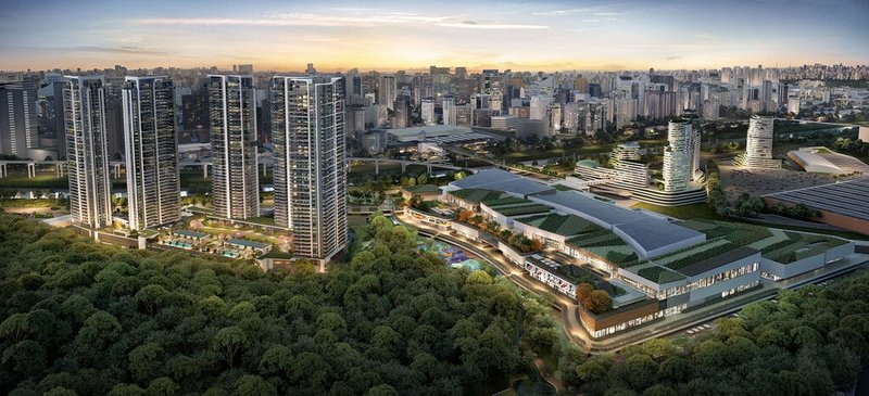 Apartamento Parque Global - Fase 4 240m Marginal do Rio Pinheiros São Paulo - 
