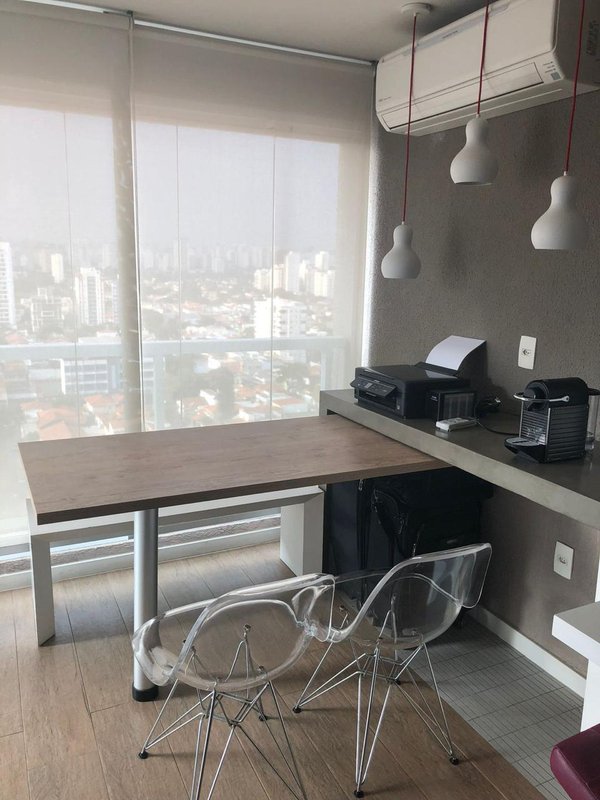 CODE BERRINI -APARTAMENTO PARA VENDA 1 DORM PRÓXIMO A PONTE ESTAIDA MOBILIADO COMPLETO Rua Castilho São Paulo - 