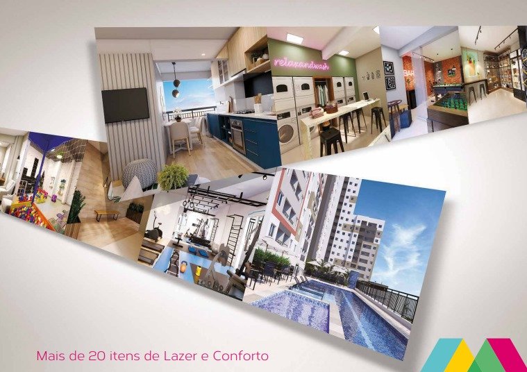 Interlagos 2 dorms, Piscina e opção de vaga de garagem Rua José Neves São Paulo - 