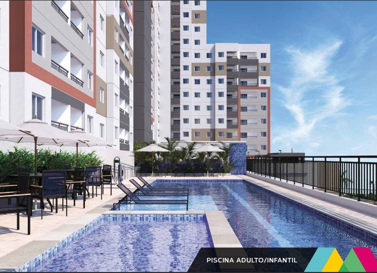 Interlagos 2 dorms, Piscina e opção de vaga de garagem Rua José Neves São Paulo - 