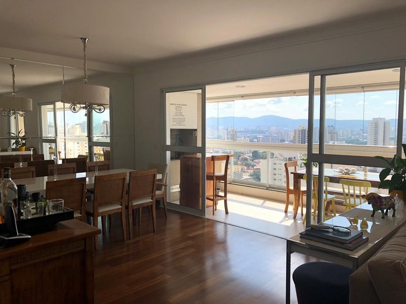 Apartamento com varanda gourmet, 3 suítes, 4 vagas na Pompéia Rua Coronel Melo de Oliveira São Paulo - 