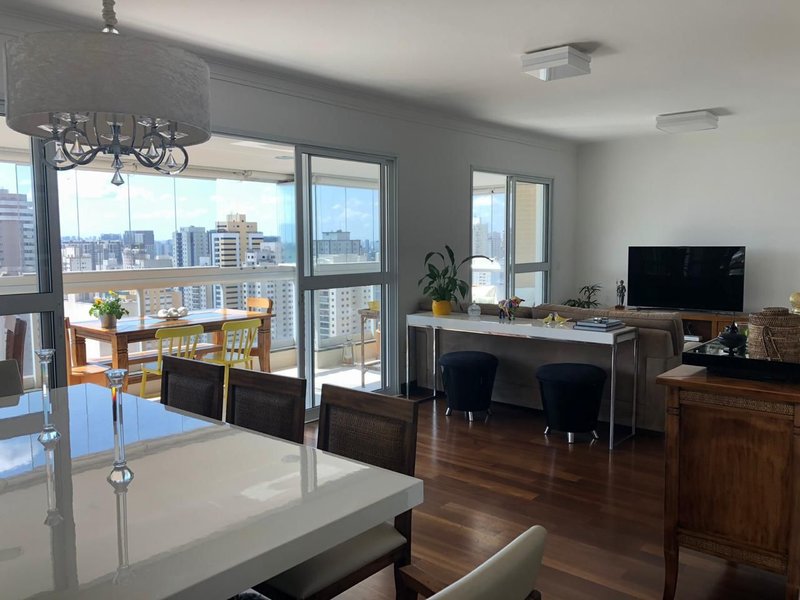 Apartamento com varanda gourmet, 3 suítes, 4 vagas na Pompéia Rua Coronel Melo de Oliveira São Paulo - 