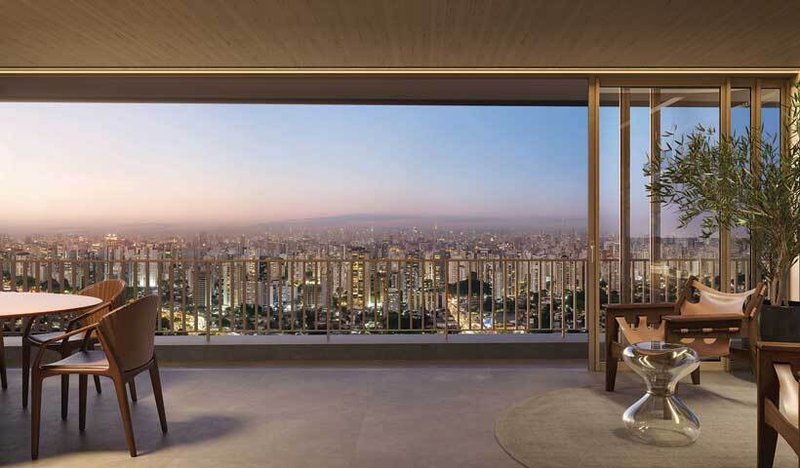 Apartamento Lindenberg Vista Brooklin - Residencial 4 suítes 261m² Luisiania São Paulo - 