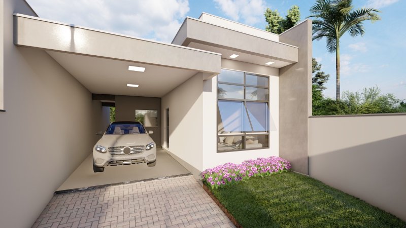 CASA COM 1 SUÍTE MAIS 1 DORMITÓRIOS NO AYMORE - Guabiruba - 